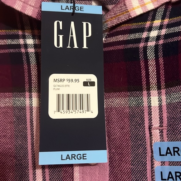 Woman’s boyfriend flannel - Picture 5 of 6